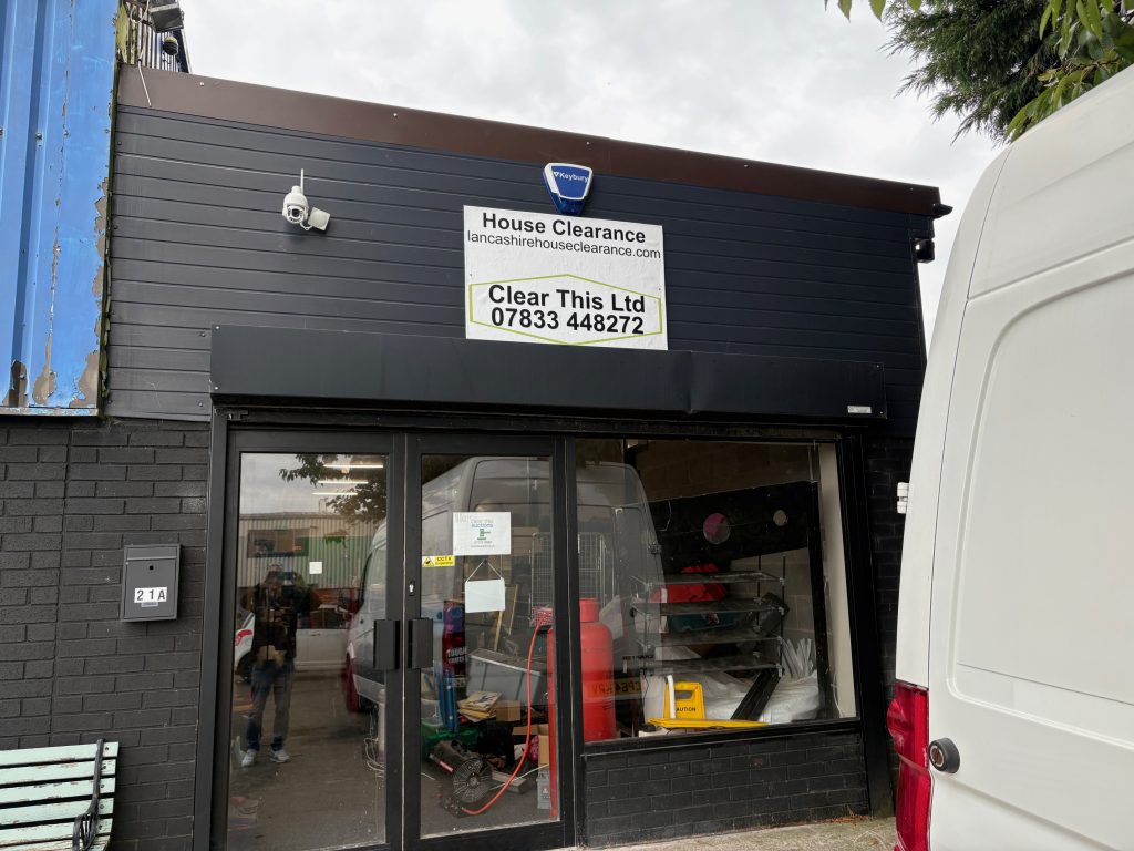 house clearance headquarters Chorley.